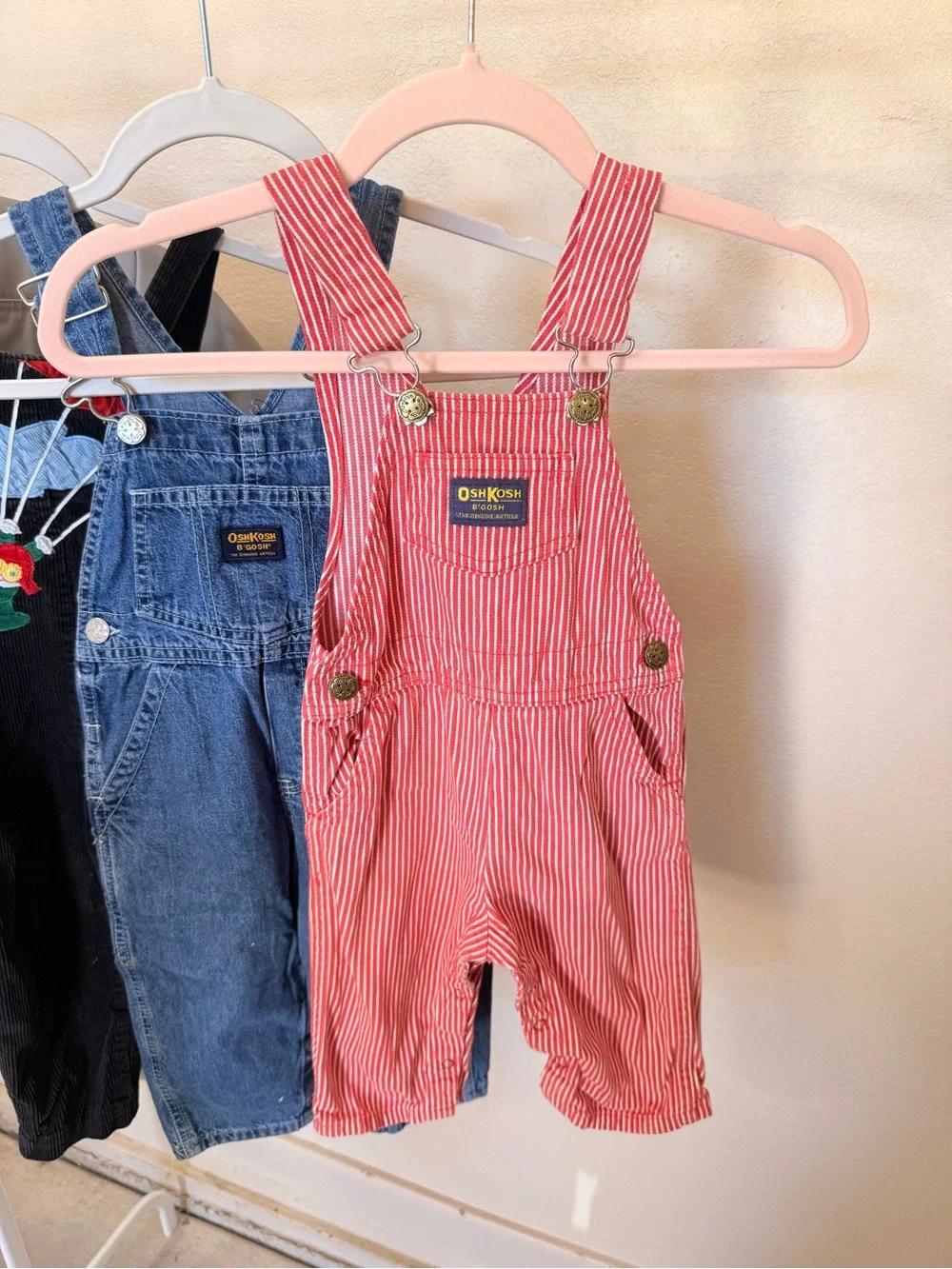 Vintage 70s 80s 90s Kids Overalls Coveralls Bibs Snow Suit Oshkosh Guess Retro